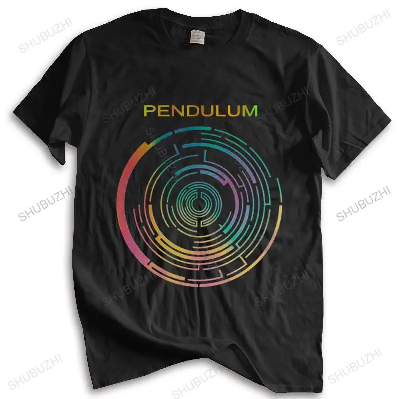 Летняя футболка бренда teeshirt с маятниковым барабаном и басом электронная музыка