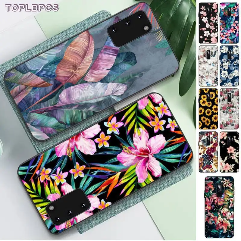 TOPLBPCS Banana leaves Daisy Rose flowers Soft black Phone Case for Samsung S 4 6 7 5 8 9 10 20 plus lite edge S10 5G
TOPLBPCS Banana leaves Daisy Rose flowers Soft black Phone Case for Samsung S 4 6 7 5 8 9 10 20 plus lite edge S10 5G