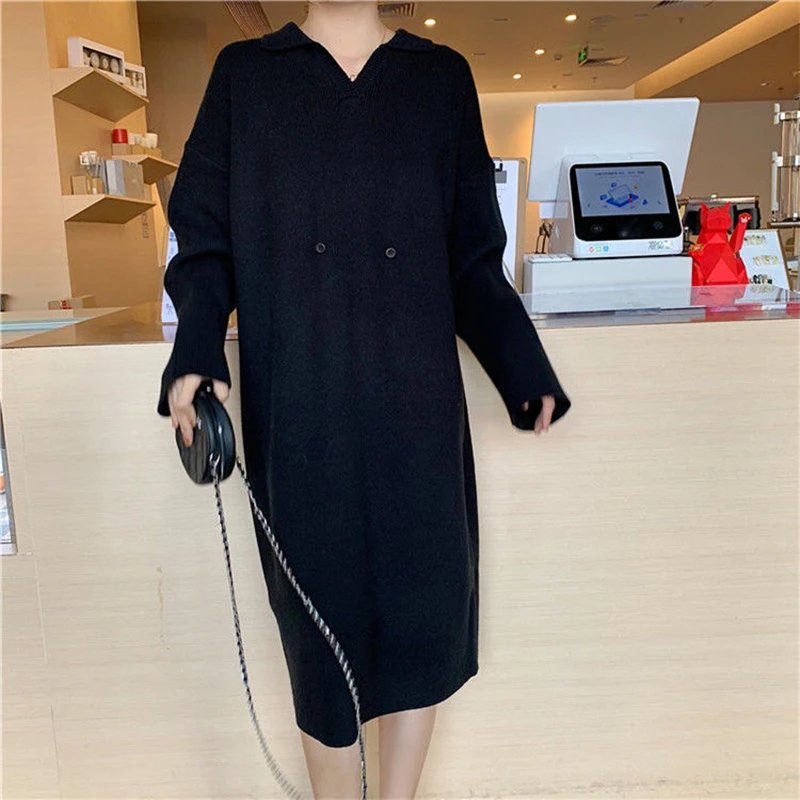 Sweater Women Dress Winter Knitted Warm Dress For Women Vestidos Long Sleeve Casual Office Lady Elegant Fashion Female Dresses
Sweater Women Dress Winter Knitted Warm Dress For Women Vestidos Long Sleeve Casual Office Lady Elegant Fashion Female Dresses