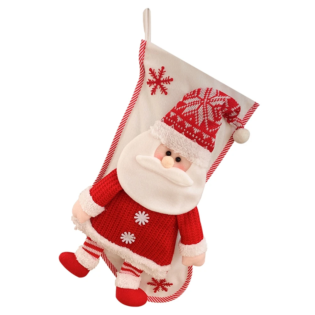 Newest Christmas Stocking Candy Bag Stocking Xmas Socks Santa Double Liner Small Gifts Tree Hanging Plush Character
Newest Christmas Stocking Candy Bag Stocking Xmas Socks Santa Double Liner Small Gifts Tree Hanging Plush Character