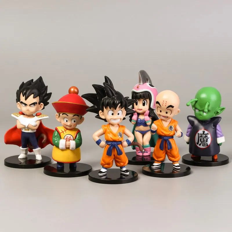 Bandai Dragon Ball Son Goku Vegeta IV Kuririn Piccolo PVC Action Figure Model Toys Ornament Anime Doll Collection 11CM
Bandai Dragon Ball Son Goku Vegeta IV Kuririn Piccolo PVC Action Figure Model Toys Ornament Anime Doll Collection 11CM