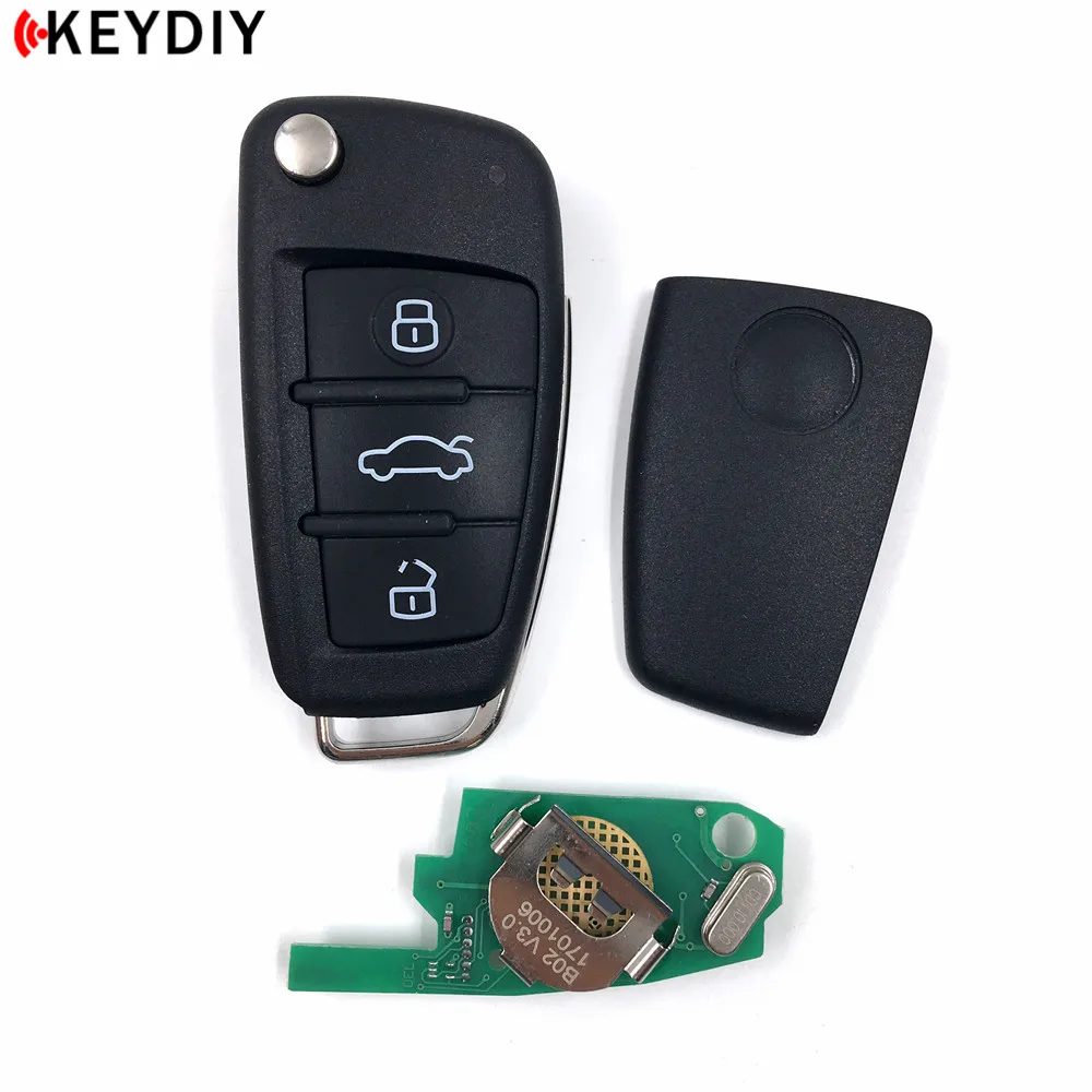 KEYDIY 5pcs, New KD900 B Series Remote Control KD B02 A6L Car Key for KD900+ Key Programmer URG200 Machine
KEYDIY 5pcs, New KD900 B Series Remote Control KD B02 A6L Car Key for KD900+ Key Programmer URG200 Machine