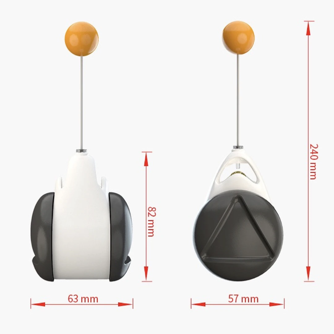 Swing Tumbler Cat Toy For animal Self Rotating Kitten Toy catnip Ball Cat accessories Cats Feather Teaser Pet products
Swing Tumbler Cat Toy For animal Self Rotating Kitten Toy catnip Ball Cat accessories Cats Feather Teaser Pet products