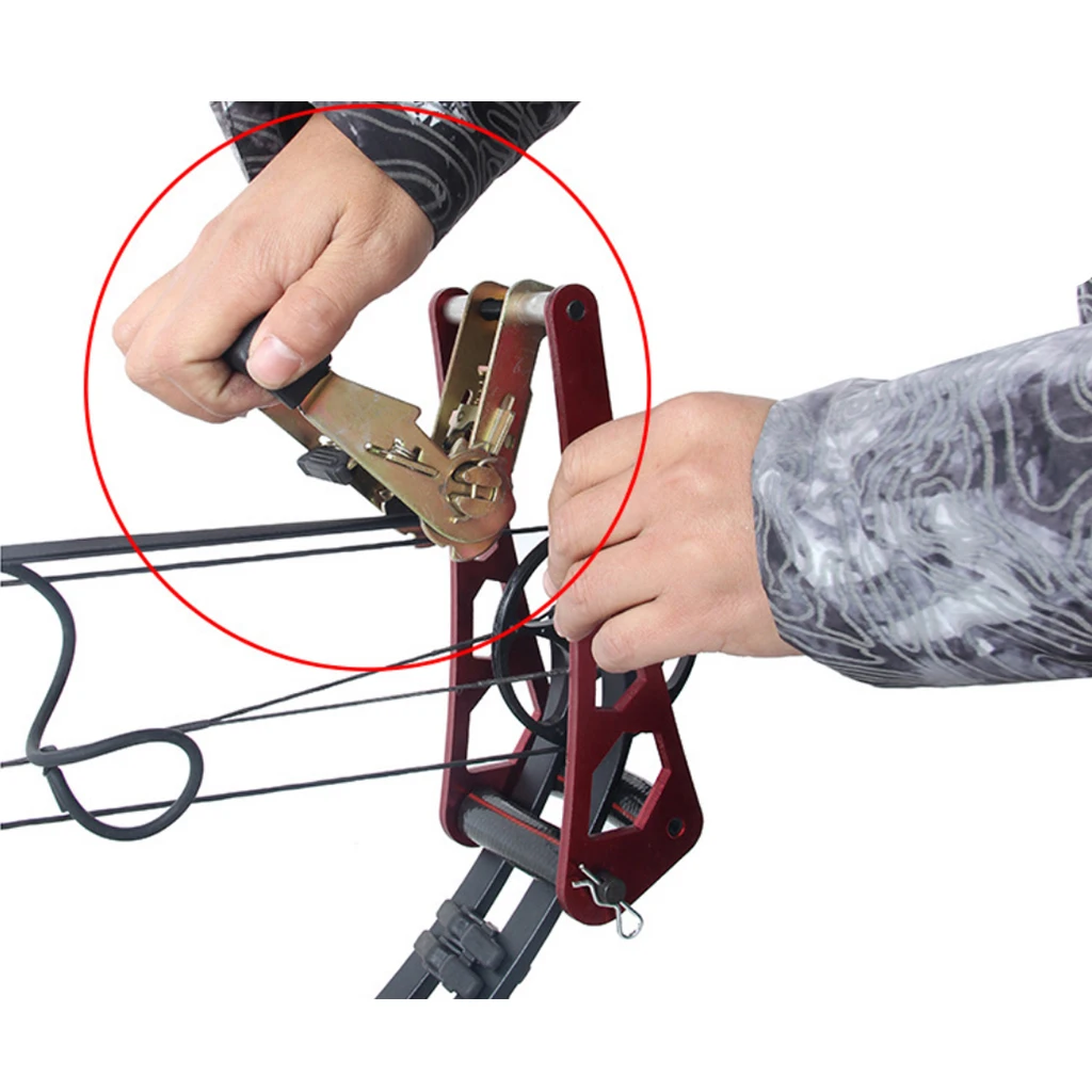 Archery Bow Press Set, Archery Ratchet Style Bow Press Bow Open Accessories for Compound Bow
Archery Bow Press Set, Archery Ratchet Style Bow Press Bow Open Accessories for Compound Bow