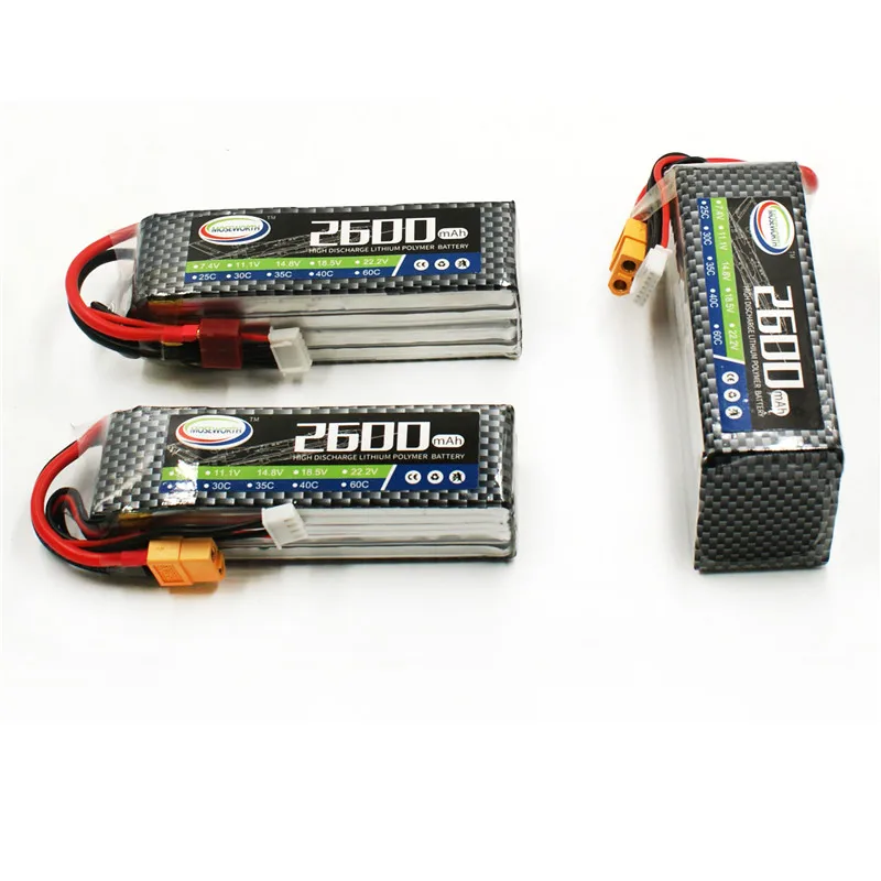 

RC Toys LiPo Battery 3S 11.1V 2600mAh 30C 40C Burst Rate Max 80C For RC Airplane Quadrotor Helicopter Car Boat Truck Drone