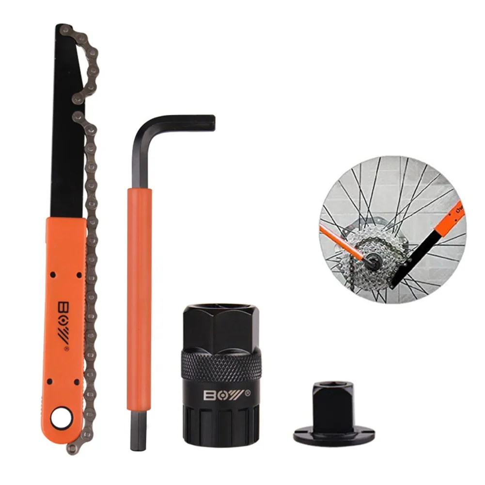 Bike Bicycle Repair Tool Kits Bottom Bracket Freewheel Remover Tool Set Steel Crank Puller MTB Road Bikes Maintenance Tools
Bike Bicycle Repair Tool Kits Bottom Bracket Freewheel Remover Tool Set Steel Crank Puller MTB Road Bikes Maintenance Tools