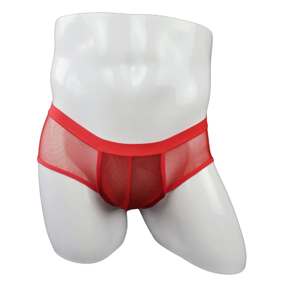 Sexy Lingerie Men Mesh Panties Breathable Transparent Comforty Underwear Briefs Low-Waist Boxer Shorts U Convex Pouch Undies
Sexy Lingerie Men Mesh Panties Breathable Transparent Comforty Underwear Briefs Low-Waist Boxer Shorts U Convex Pouch Undies