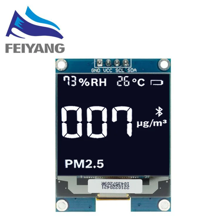 Экран OLED 1 5 дюйма 128x128 белый/желтый для Raspberry Pi STM32 Arduino|ЖК-модули| |