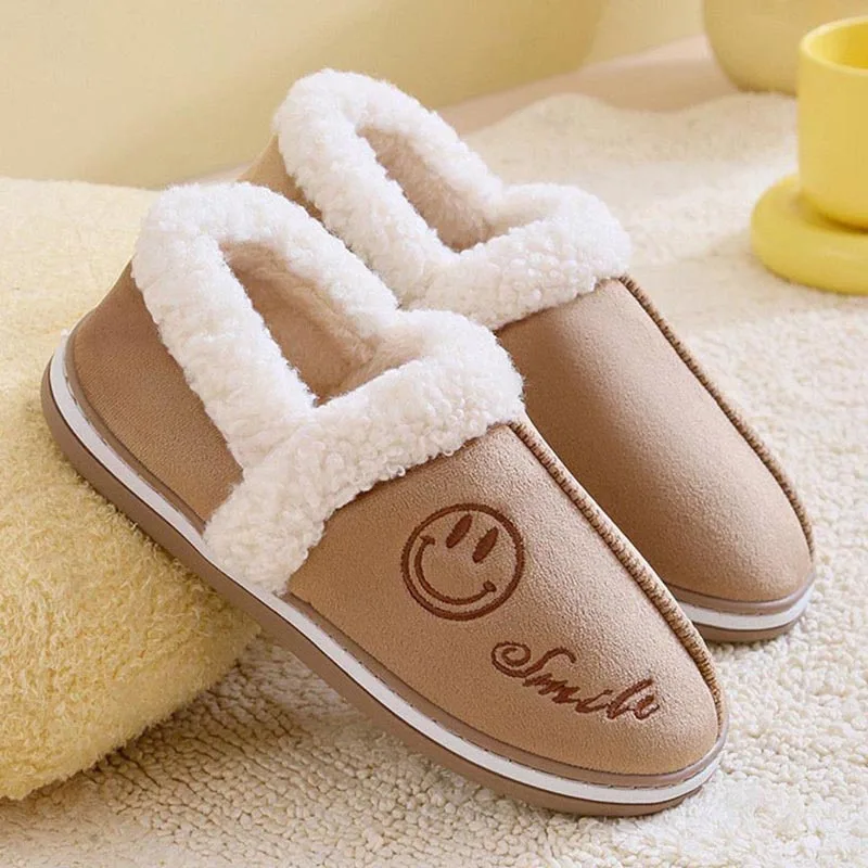 Winter Cotton Shoes Men Antiskid Warm Plush Footwear Soft Cozy Bedroom Slippers Couple Outdoor Furry Slides Male Warm Sneakers
Winter Cotton Shoes Men Antiskid Warm Plush Footwear Soft Cozy Bedroom Slippers Couple Outdoor Furry Slides Male Warm Sneakers