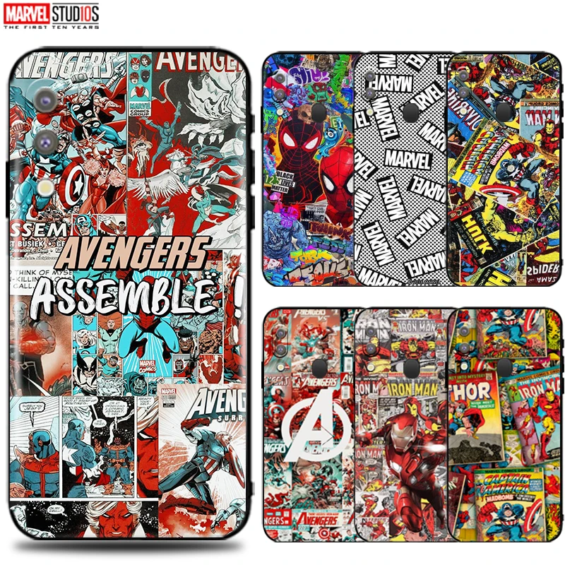 Phone Case For Samsung Galaxy M10 M10s Funda Cover Marvel Avengers Comics Iron Man SpiderMan Deadpool Hulk Captain America
Phone Case For Samsung Galaxy M10 M10s Funda Cover Marvel Avengers Comics Iron Man SpiderMan Deadpool Hulk Captain America