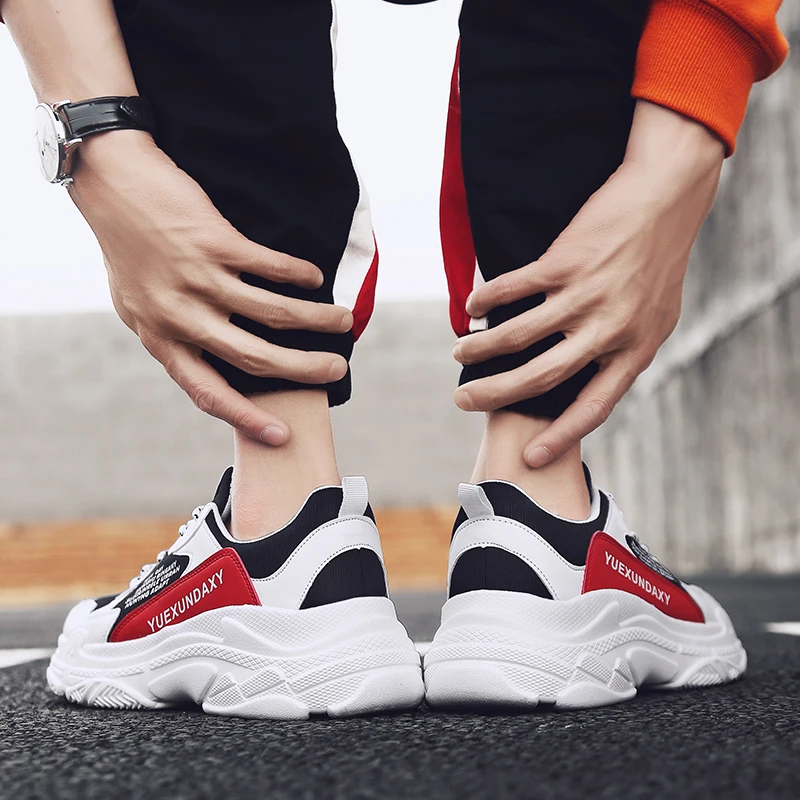 Men's Casual Shoes Sneakers For Men Flats Trainers Walking Shoes Zapatillas British Style Shoe Lace Up PU Leather Men Shoes
Men's Casual Shoes Sneakers For Men Flats Trainers Walking Shoes Zapatillas British Style Shoe Lace Up PU Leather Men Shoes