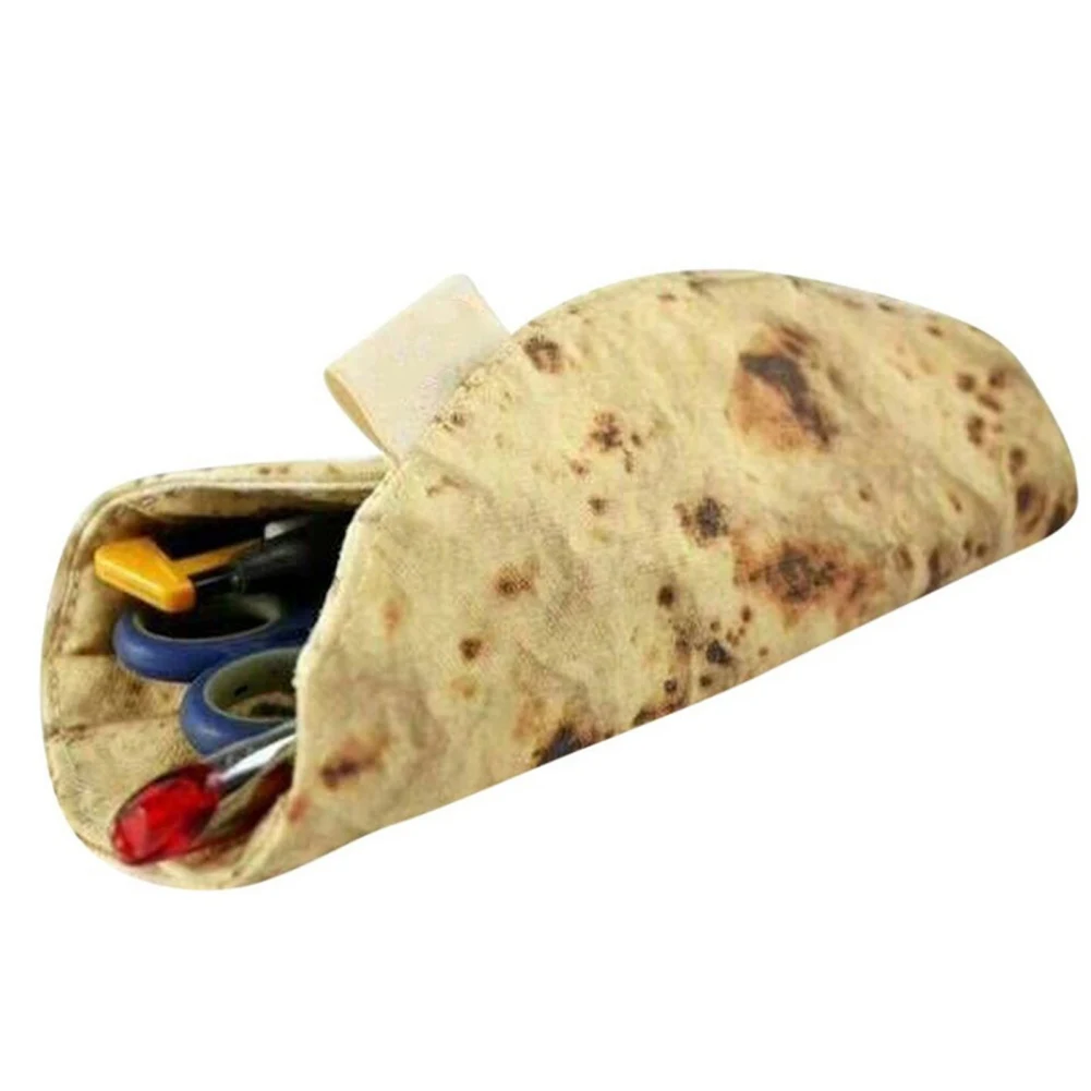 Creative Spoof Simulation Burrito Pencil Case Stationery Brush Storage Bag Tortilla Roll Pencil Case Suitable For Student
Creative Spoof Simulation Burrito Pencil Case Stationery Brush Storage Bag Tortilla Roll Pencil Case Suitable For Student