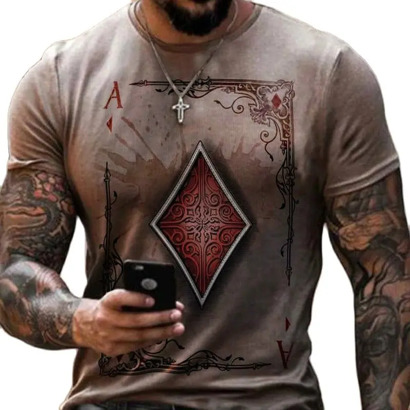 2021 Summer Men's T-Shirt Cool Men's 3D Printing Casual Top Men's Harajuku Casual Fashion Loose Oversized T-Shirt
2021 Summer Men's T-Shirt Cool Men's 3D Printing Casual Top Men's Harajuku Casual Fashion Loose Oversized T-Shirt