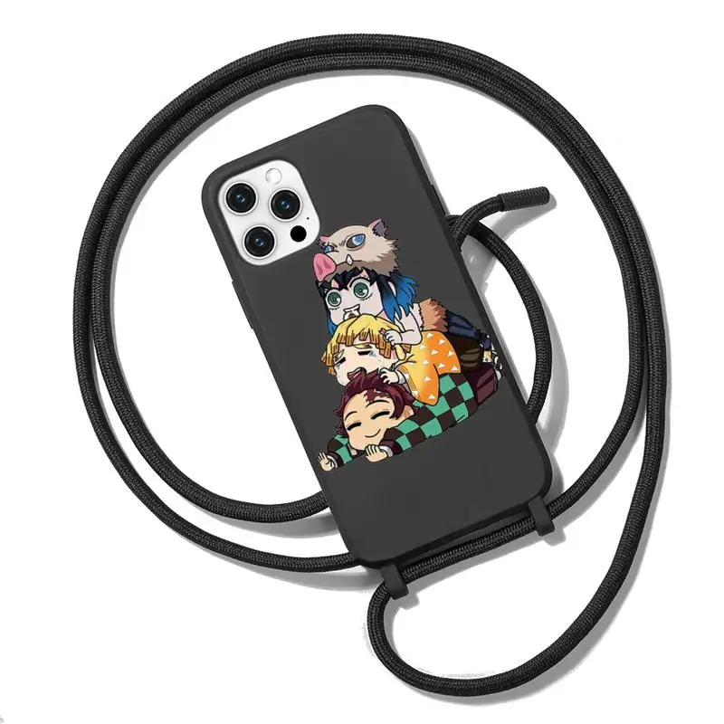 Japan Demon Slayer Phone Case Necklace Lanyard for iPhone 12 11 8 7 se 2020 mini pro X XS XR MAX Plus
Japan Demon Slayer Phone Case Necklace Lanyard for iPhone 12 11 8 7 se 2020 mini pro X XS XR MAX Plus