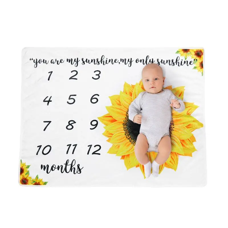 Baby Swaddle Blanket Sleeping Swaddle Wrap Super Soft Flannel Milestone Blanket Play Mat Photo Prop
Baby Swaddle Blanket Sleeping Swaddle Wrap Super Soft Flannel Milestone Blanket Play Mat Photo Prop