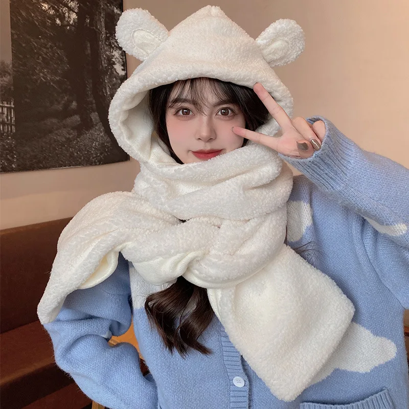 Новинка 2022, модный шарф, шапка и перчатки, 3 предмета, женские милые зимние теплые мягкие утепленные шапки с капюшоном и большим маленьким ме...
Новинка 2022, модный шарф, шапка и перчатки, 3 предмета, женские милые зимние теплые мягкие утепленные шапки с капюшоном и большим маленьким ме...