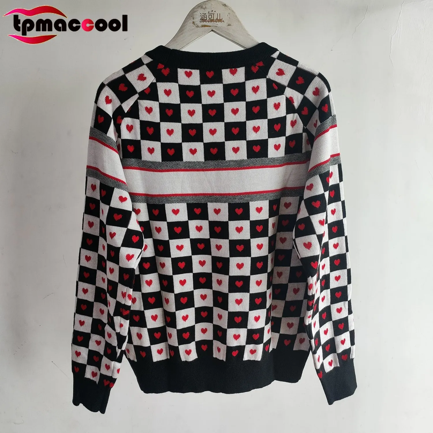 Designer Fashion 2021 Runway Fashion Sweater Wool Blended Heart Shape Jacquard luxury Branded Letters long sleeve woman sweaters
Designer Fashion 2021 Runway Fashion Sweater Wool Blended Heart Shape Jacquard luxury Branded Letters long sleeve woman sweaters