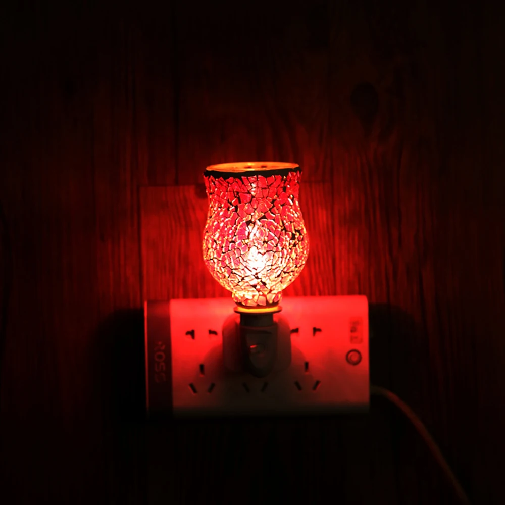Fragrance Warmer Plug-in Safe Aromatherapy Heater Glass Wax Melt Warmer With 3d Fire-work Effect Night Light For Home Bedroom
Fragrance Warmer Plug-in Safe Aromatherapy Heater Glass Wax Melt Warmer With 3d Fire-work Effect Night Light For Home Bedroom