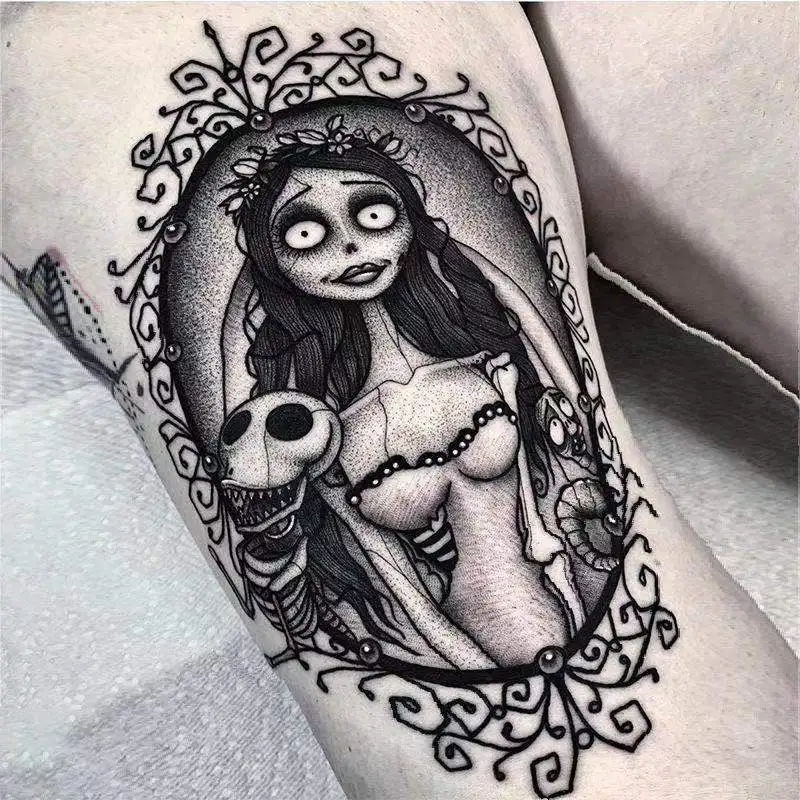 Black Sorceress Fake Tattoo Stickers For Men Women Arm Body Art Temporary Tattos Party Flash Decals Tatoos Waterproof
Black Sorceress Fake Tattoo Stickers For Men Women Arm Body Art Temporary Tattos Party Flash Decals Tatoos Waterproof
