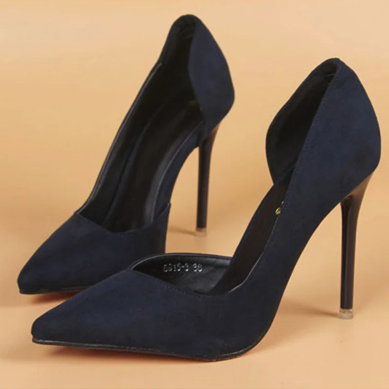 Women Pumps High Heel Shoes Pointed Toe Ladies High Heels Shoes Bridal Wedding Shoes Flock 
Women Pumps High Heel Shoes Pointed Toe Ladies High Heels Shoes Bridal Wedding Shoes Flock