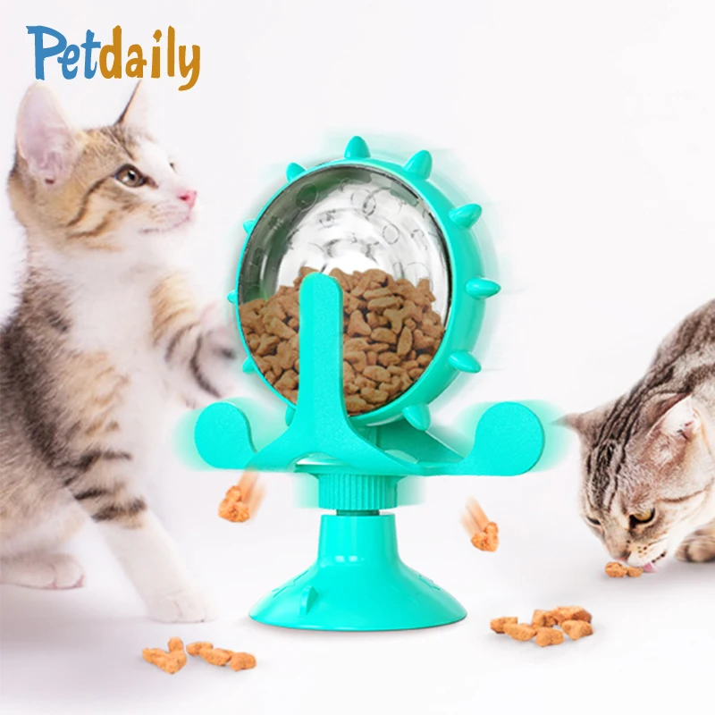 Treat Leaking Cat Toy Interactive Rotatable Feeding Wheel Toy for Cats Kitten Dogs Pet Products Accessories for Dropshipping
Treat Leaking Cat Toy Interactive Rotatable Feeding Wheel Toy for Cats Kitten Dogs Pet Products Accessories for Dropshipping