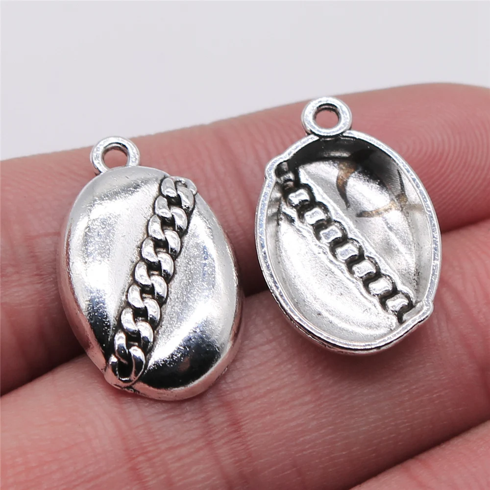 WYSIWYG 10pcs 14x23mm Ball Pendant Charms Antique Silver Color For Jewelry Making Zinc Alloy Jewelry Findings
WYSIWYG 10pcs 14x23mm Ball Pendant Charms Antique Silver Color For Jewelry Making Zinc Alloy Jewelry Findings