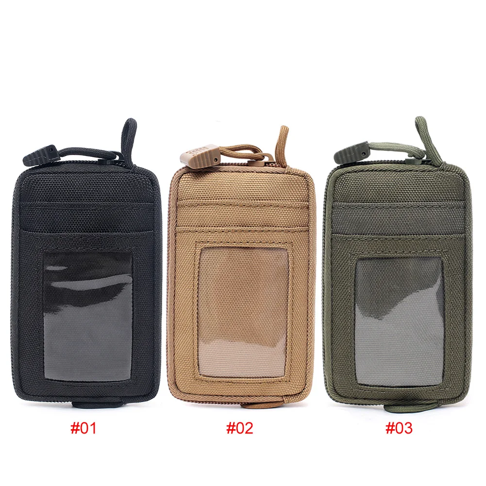 Hot Mini EDC Pouch Portable Waterproof Coin Purse Wallet Travel Set Coin Card Slot Tactical key Bag Cloth key Package Business
Hot Mini EDC Pouch Portable Waterproof Coin Purse Wallet Travel Set Coin Card Slot Tactical key Bag Cloth key Package Business