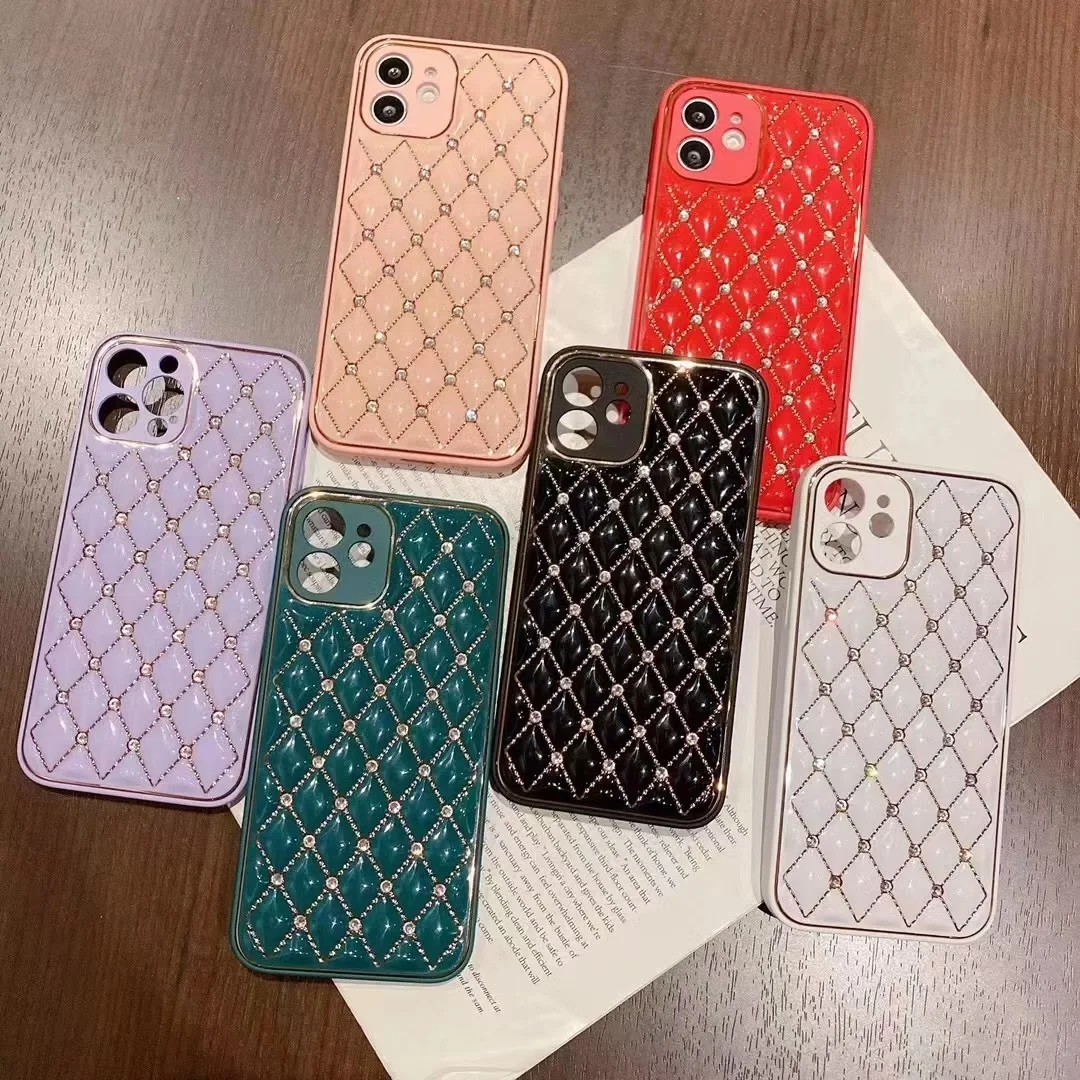 Luxury Diamond Bling Plating Phone Case For iPhone 11 12 Pro Max XS Max X XR 8 7 Plus Sexy Back Cover Soft Silicone ColorfulCase
Luxury Diamond Bling Plating Phone Case For iPhone 11 12 Pro Max XS Max X XR 8 7 Plus Sexy Back Cover Soft Silicone ColorfulCase