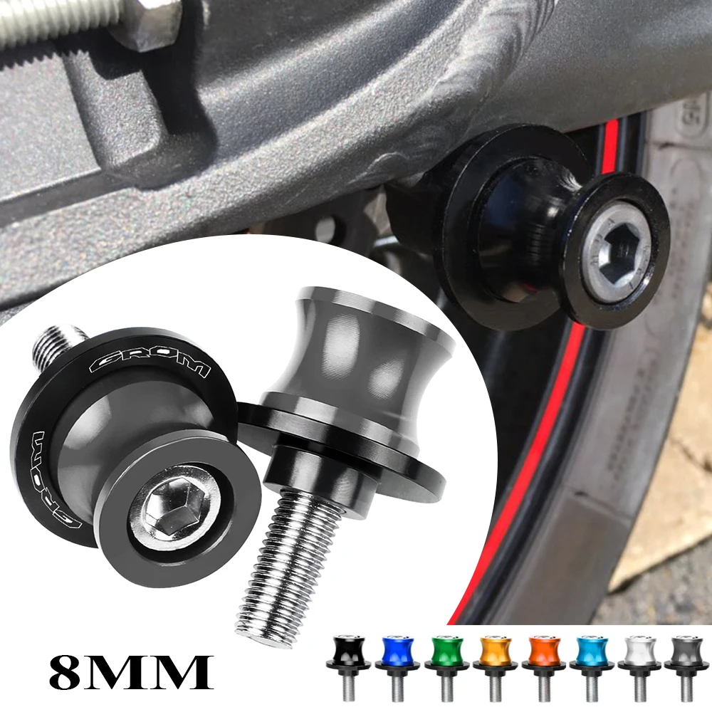 8MM Motorcycle Accessories CNC Aluminum Swingarm Spools Slider Stand Screws For Honda GROM MSX125 MSX 125 2014 2015 2016 2017
8MM Motorcycle Accessories CNC Aluminum Swingarm Spools Slider Stand Screws For Honda GROM MSX125 MSX 125 2014 2015 2016 2017