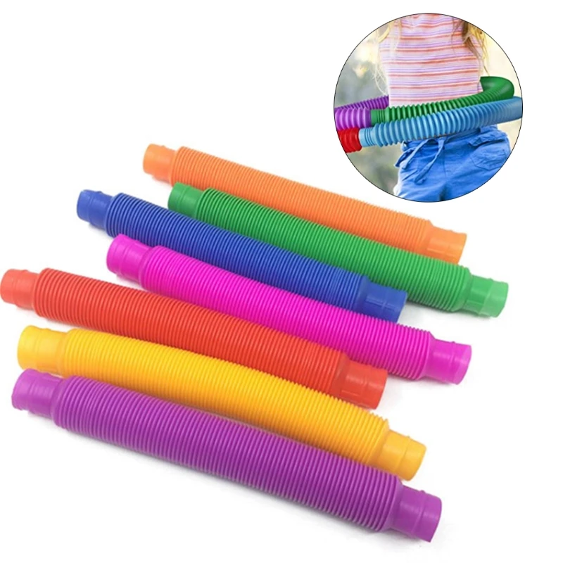 4~8 Colorful Plastic Pop Tube Coil Children'S Creative Magical ToysCircle Funny Toys Early Development Educational Folding Toy
4~8 Colorful Plastic Pop Tube Coil Children'S Creative Magical ToysCircle Funny Toys Early Development Educational Folding Toy