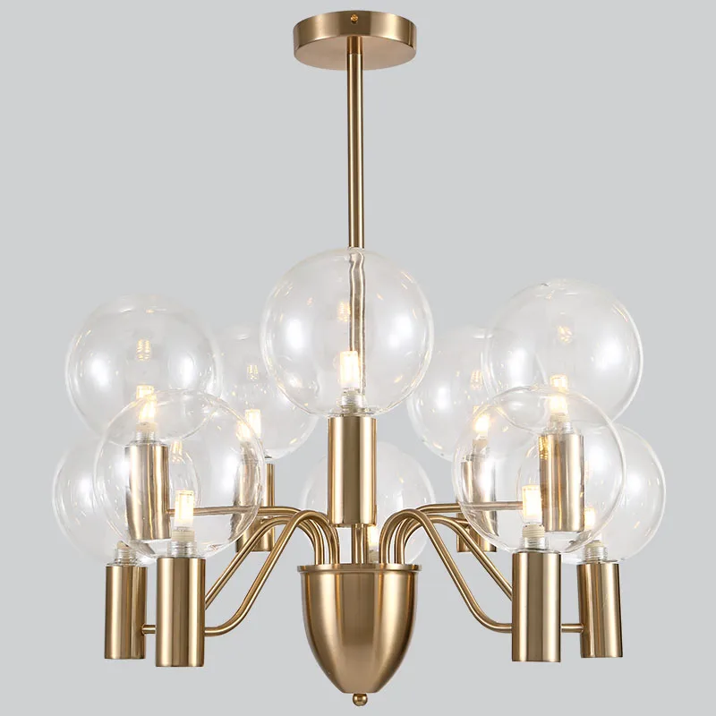 Postmodern minimalist glass lamp creative living room dining room bedroom study model room children’s room chandelier
Postmodern minimalist glass lamp creative living room dining room bedroom study model room children’s room chandelier