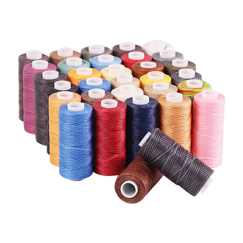 Flat Waxed Thread150D 50M Wax String Cord Sewing Craft Tool Portable for DIY Handicraft Leather Products Waxed Thread Cord
Flat Waxed Thread150D 50M Wax String Cord Sewing Craft Tool Portable for DIY Handicraft Leather Products Waxed Thread Cord