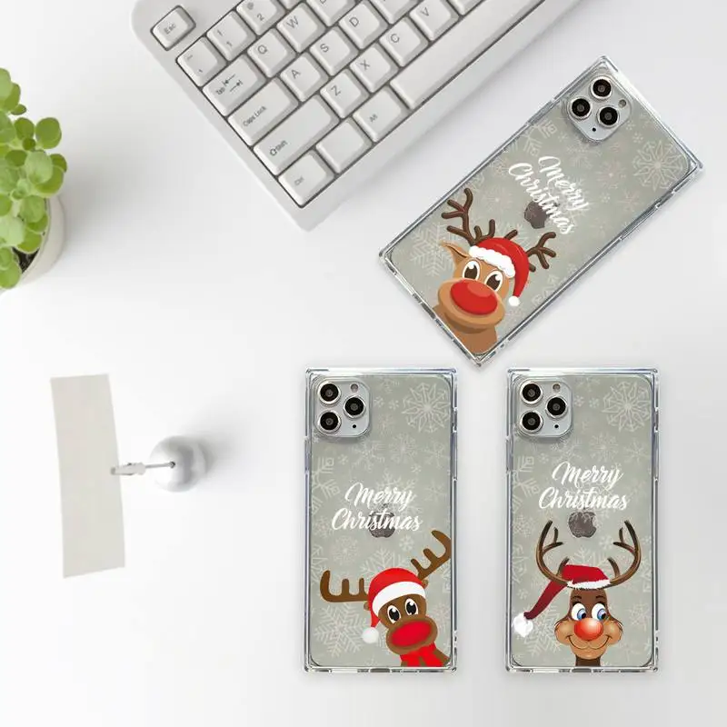 Cartoon Merry Christmas Phone Case Transparent for iPhone 7 8 11 12 se 2020 mini pro X XS XR MAX Plus
Cartoon Merry Christmas Phone Case Transparent for iPhone 7 8 11 12 se 2020 mini pro X XS XR MAX Plus