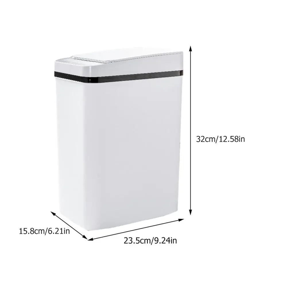 1PC Intelligent Sensing Trash Can Stylish Household Smart Garbage Can Battery 
1PC Intelligent Sensing Trash Can Stylish Household Smart Garbage Can Battery
