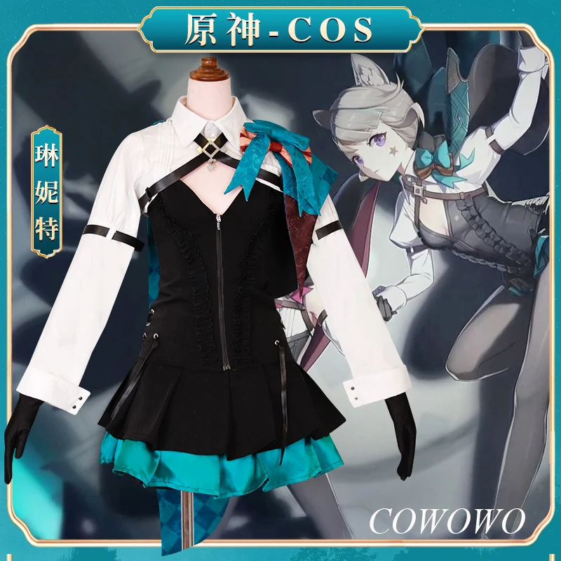 COWOWO Аниме! Игровой костюм Genshin Impact Lynette, милое платье, Униформа, костюм для косплея, костюм для Хэллоуина, Женский костюм для вечеринки, новинк...
COWOWO Аниме! Игровой костюм Genshin Impact Lynette, милое платье, Униформа, костюм для косплея, костюм для Хэллоуина, Женский костюм для вечеринки, новинк...