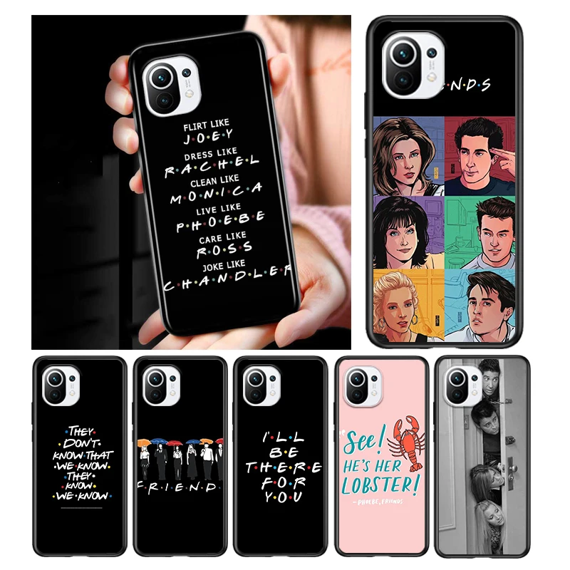 Friends TV Show for Xiaomi Mi 11 10 Ultra 11T 10T Note10 Pro Lite 11i 10i 10S 5G Soft Black Phone Case Cover
Friends TV Show for Xiaomi Mi 11 10 Ultra 11T 10T Note10 Pro Lite 11i 10i 10S 5G Soft Black Phone Case Cover