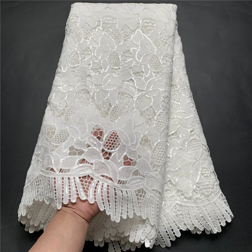 MIQIER 2021 High Quality African Lace Fabric Embroidery Swiss French Tulle Cotton 5yards Wedding Party Dress Guipure Sequins
MIQIER 2021 High Quality African Lace Fabric Embroidery Swiss French Tulle Cotton 5yards Wedding Party Dress Guipure Sequins