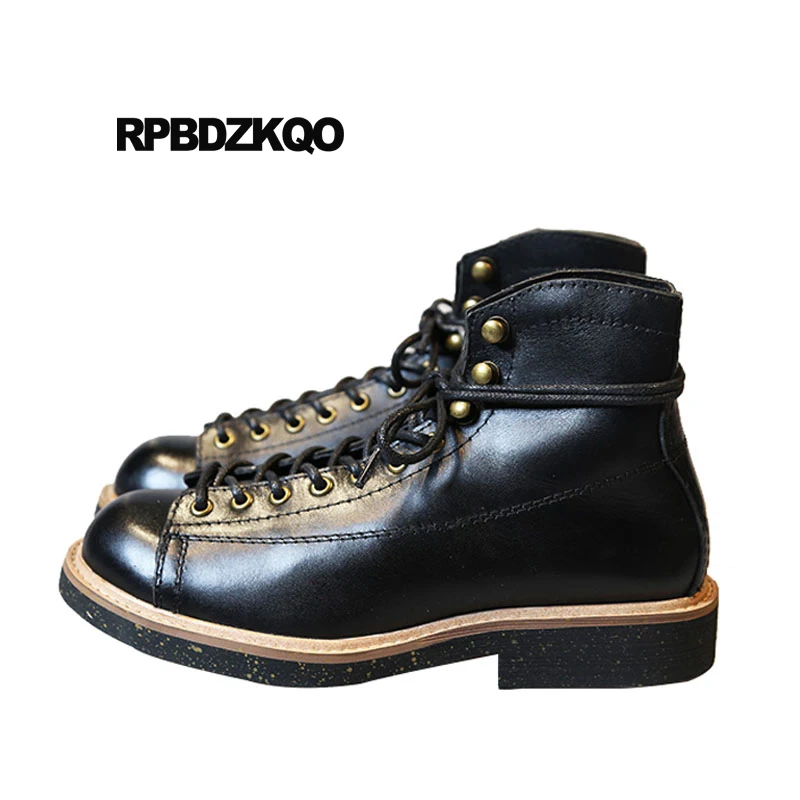 2023 Booties Full Grain Leather Retro Short Black High Quality Genuine Plus Size Lace Up Autumn Shoes Ankle Men Designer Boots
2023 Booties Full Grain Leather Retro Short Black High Quality Genuine Plus Size Lace Up Autumn Shoes Ankle Men Designer Boots