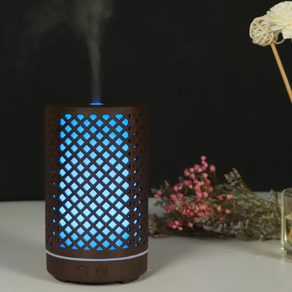 FUNHO Electric Aromatherapy Essential Oil Diffuser Ultrasonic Air Humidifier Cool Mist Maker Mini LED Light For Home Office | Бытовая