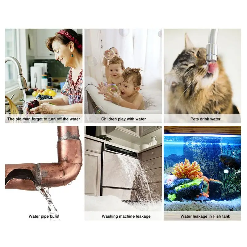 Tuya WiFi Smart Water Leakage Sensor Home Flood Leakage Level Alarm Overflow Detector Compatible With Tuya/smart Life App
Tuya WiFi Smart Water Leakage Sensor Home Flood Leakage Level Alarm Overflow Detector Compatible With Tuya/smart Life App