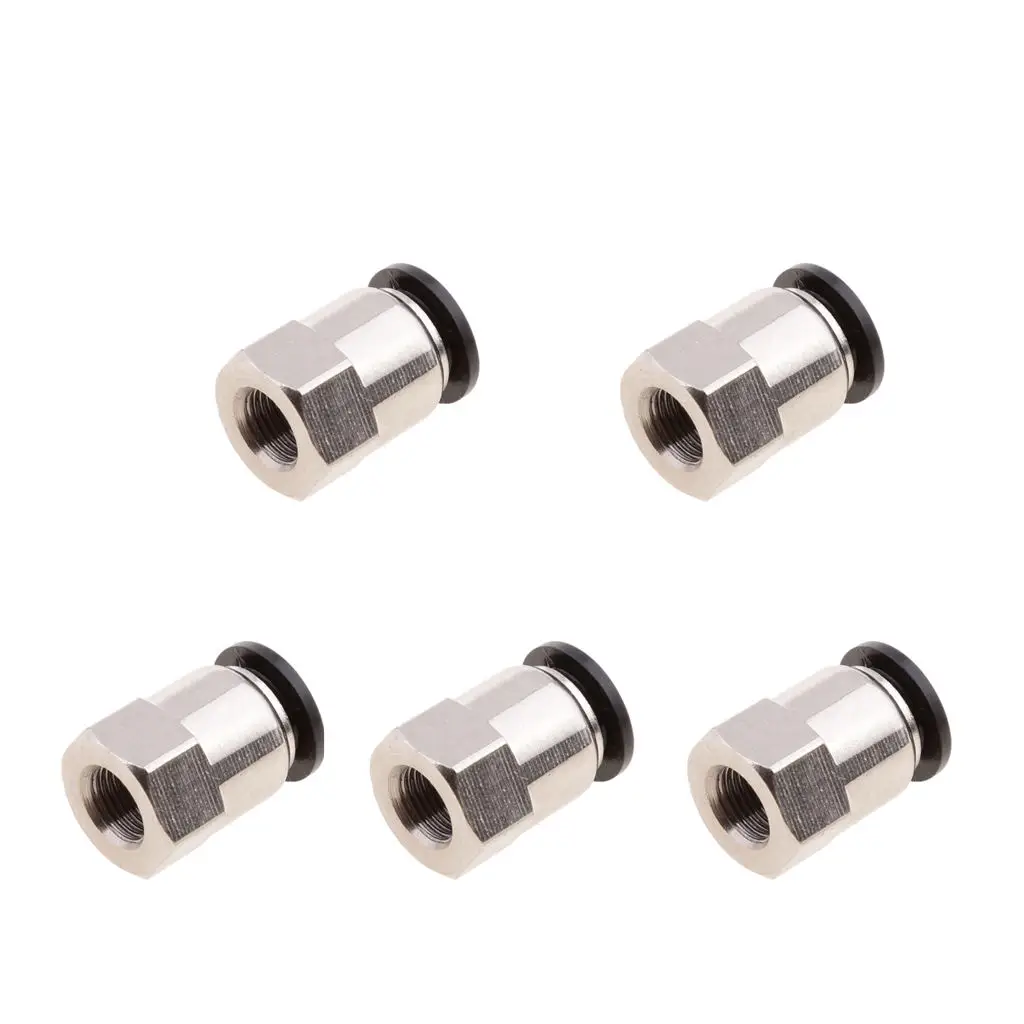 5 Pieces DPCF10 10mm Replacement Pneumatic Push In Fittings for Air Water Hose
5 Pieces DPCF10 10mm Replacement Pneumatic Push In Fittings for Air Water Hose
