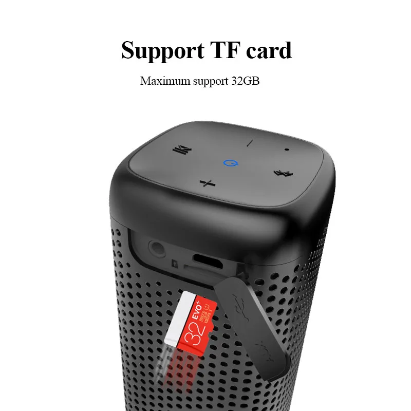 Bluetooth Speaker Portable Wireless Loudspeaker Sound System 3D Stereo Music Surround Outdoor column peaker Support TF card
Bluetooth Speaker Portable Wireless Loudspeaker Sound System 3D Stereo Music Surround Outdoor column peaker Support TF card