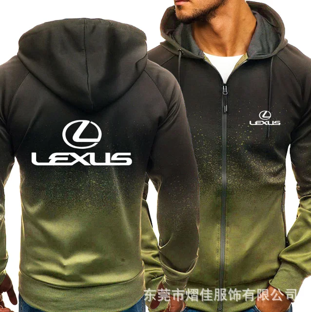 2021 for LEXUS Car Logo Print Casual HipHop Harajuku Gradient color Hooded Mens Fleece Sweatshirts zipper Jacket
2021 for LEXUS Car Logo Print Casual HipHop Harajuku Gradient color Hooded Mens Fleece Sweatshirts zipper Jacket