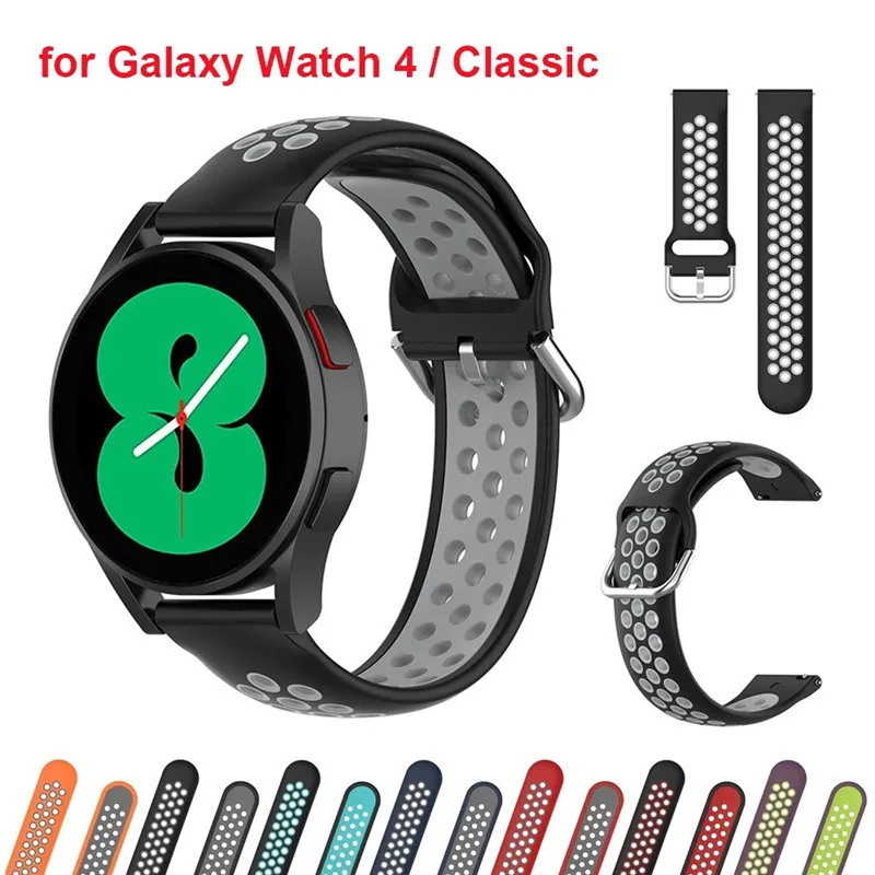 Мягкий силиконовый ремешок для Samsung Galaxy Watch 4 classic 46 мм 42 мм, браслет для Galaxy Watch 4 44 мм 40 мм
Мягкий силиконовый ремешок для Samsung Galaxy Watch 4 classic 46 мм 42 мм, браслет для Galaxy Watch 4 44 мм 40 мм