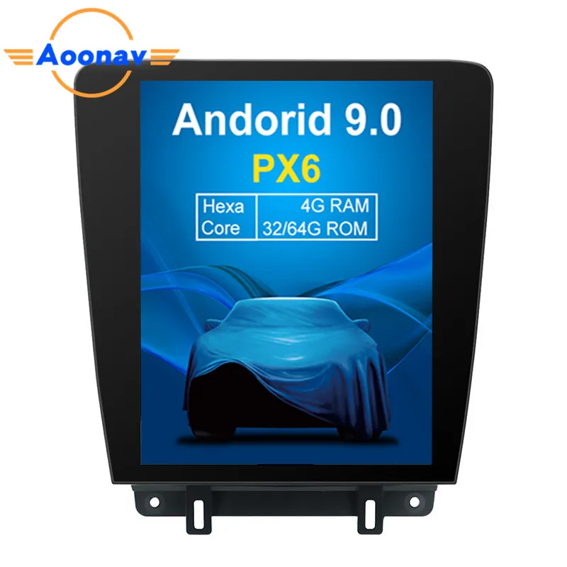 AOONAV 12,1 дюймовый автомобильный DVD-плеер с вертикальным экраном для Ford Mustang 2010-2014, автомобильный GPS-радиоприемник, мультимедийный плеер IPS
AOONAV 12,1 дюймовый автомобильный DVD-плеер с вертикальным экраном для Ford Mustang 2010-2014, автомобильный GPS-радиоприемник, мультимедийный плеер IPS