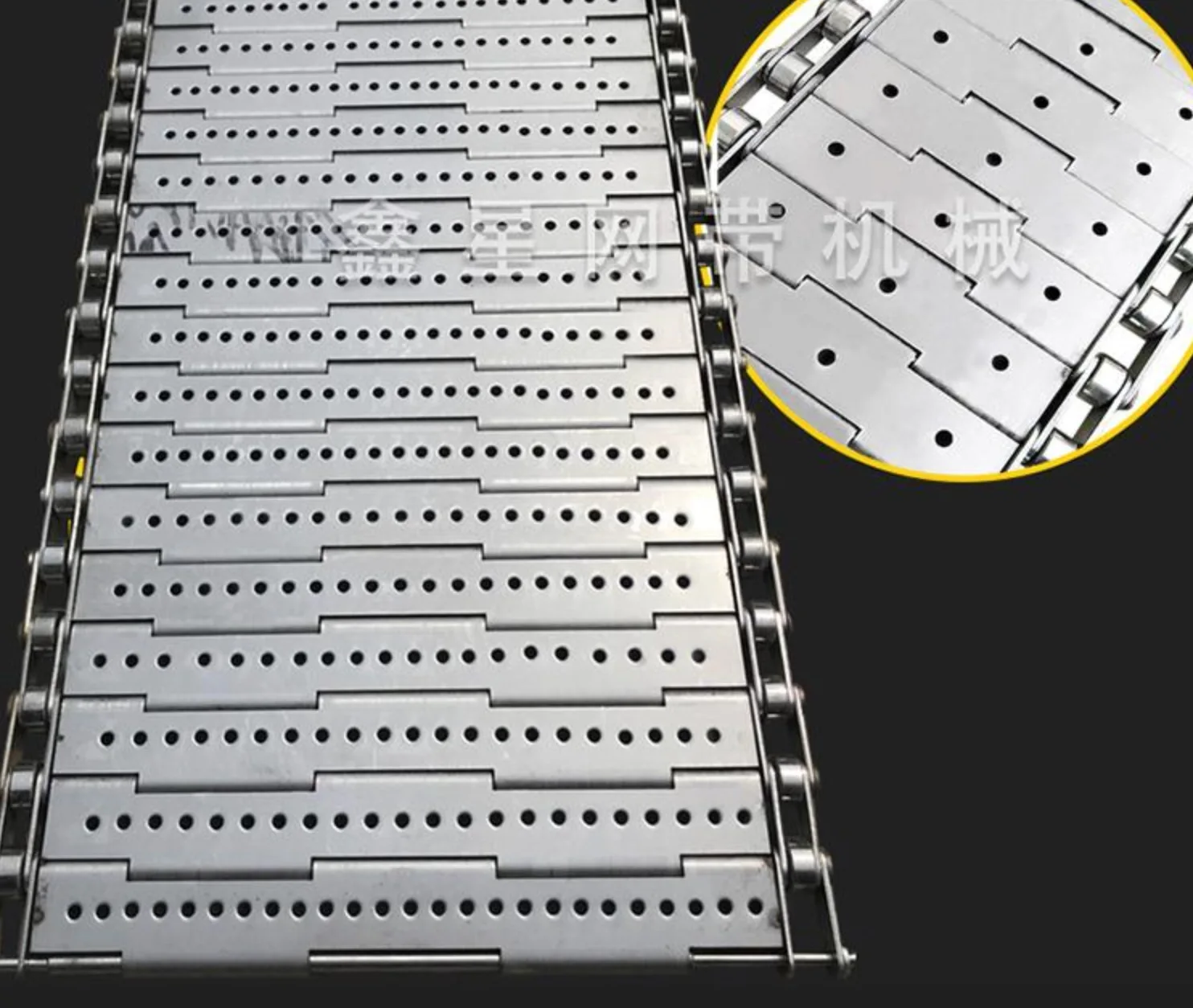 (Customized)304 Stainless Steel Chain Plate Conveyor Belt High Temperature Food Plate Chain Assembly Line
(Customized)304 Stainless Steel Chain Plate Conveyor Belt High Temperature Food Plate Chain Assembly Line