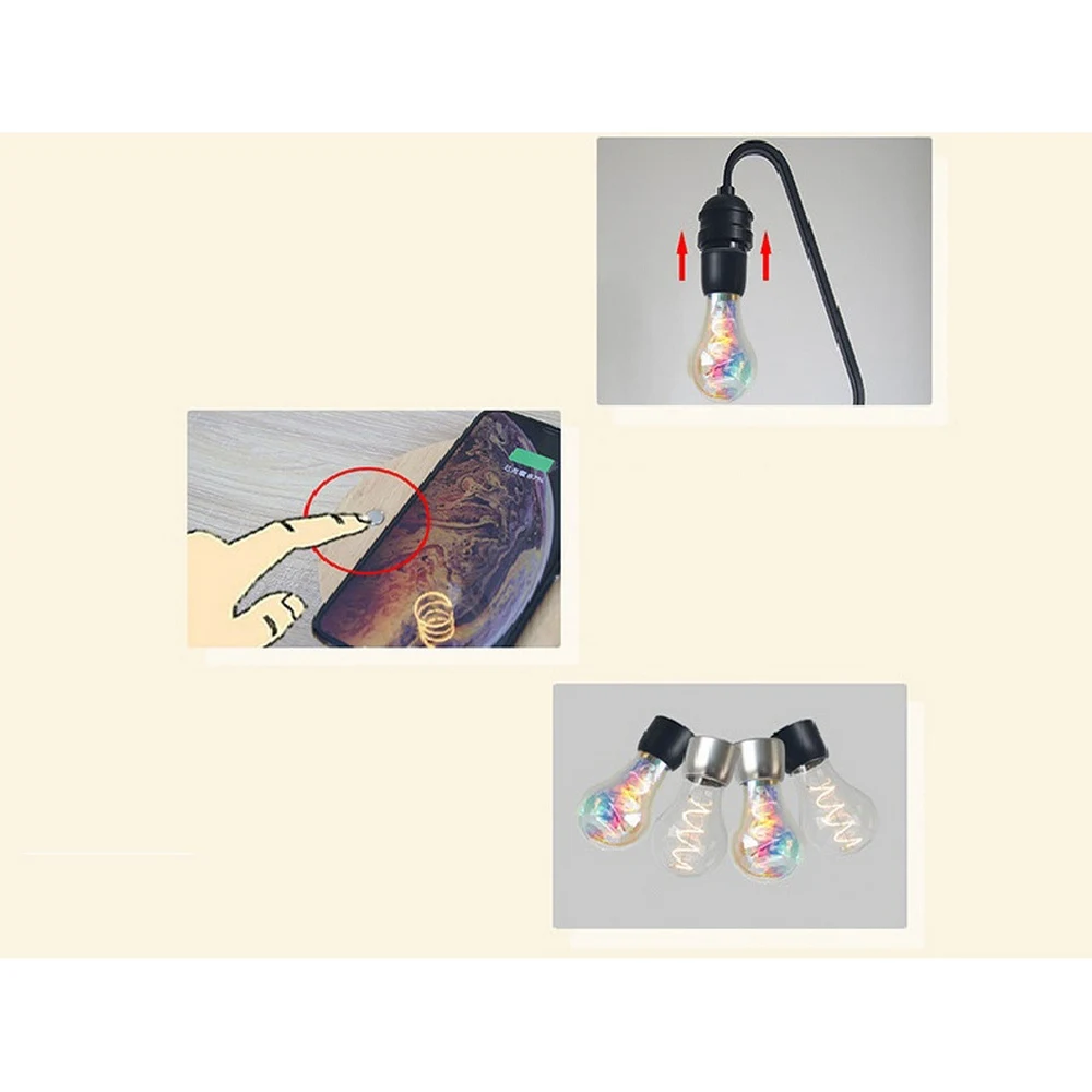 Novelty LED Magnetic Levitation Bulb Hover Floating Bedroom Desk Lamp Magic Black Tech Wireless Charger for Phone Christmas Gift
Novelty LED Magnetic Levitation Bulb Hover Floating Bedroom Desk Lamp Magic Black Tech Wireless Charger for Phone Christmas Gift