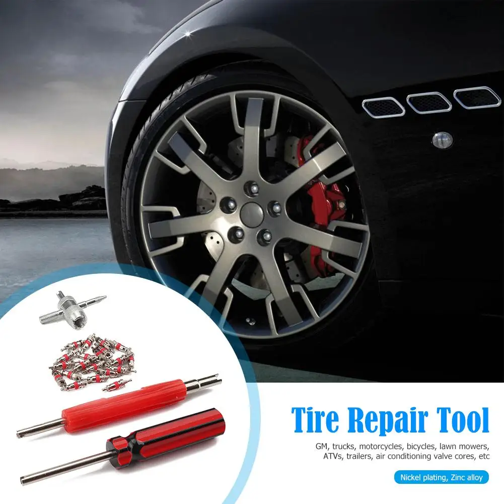Dual Single Head Valve Core Remover Wrench with Valve Core and 4-Way Tire Nickel and Zinc Alloy Plating Practical Remover Tool
Dual Single Head Valve Core Remover Wrench with Valve Core and 4-Way Tire Nickel and Zinc Alloy Plating Practical Remover Tool