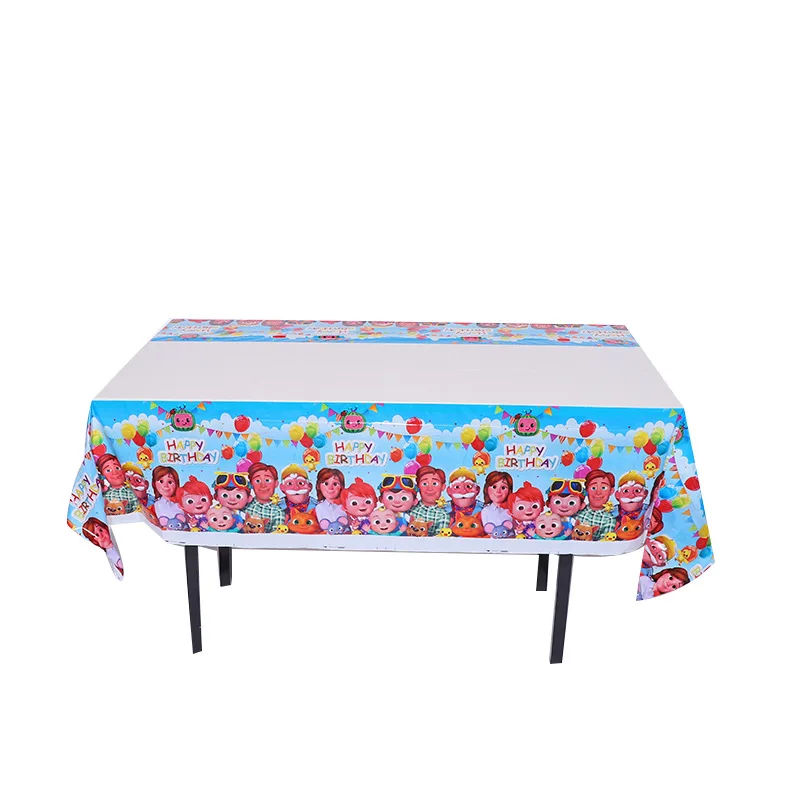 1Pcs 108*180cm Cocomelon Theme Plastic Tablecloth Kids Birthday Party Supplies Tablecover Boys Baby Shower Decoration
1Pcs 108*180cm Cocomelon Theme Plastic Tablecloth Kids Birthday Party Supplies Tablecover Boys Baby Shower Decoration