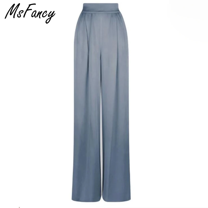 Msfancy Stain Blazer Set Women 2021 Double Breasted Long Blazer High Waist Wide Leg Trouser Suit Mujer 2 Piece Sets Outwear
Msfancy Stain Blazer Set Women 2021 Double Breasted Long Blazer High Waist Wide Leg Trouser Suit Mujer 2 Piece Sets Outwear